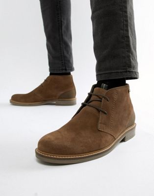 Barbour Readhead leather suede lace up 