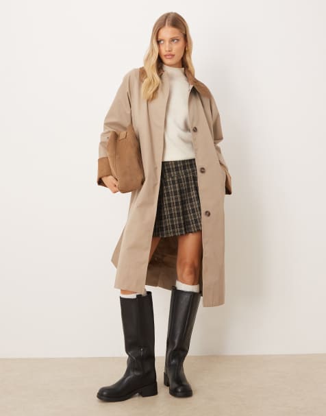 Barbour reagan showerproof jacket in honey - view 1