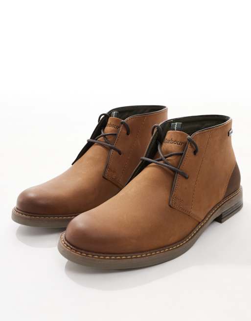 Barbour Redhead lace-up boots in timber tan ASOS
