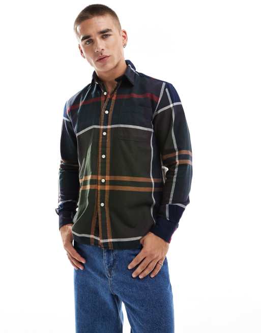 Barbour Renford os tartan shirt ASOS