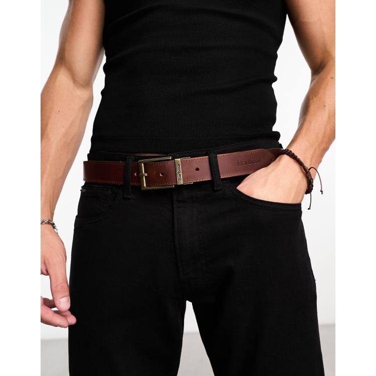 Barbour reversible hot sale belt