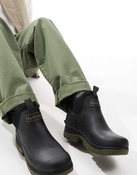 Barbour Ridge gumboots in black - view 1