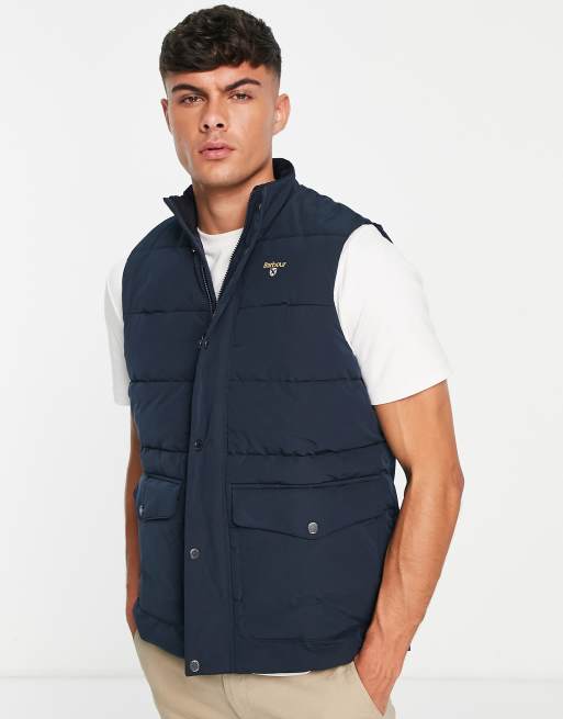 Barbour Riley gilet in navy