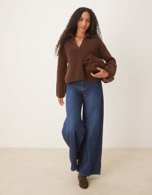 Barbour Robyn knitted jumper in vicuna , 2 of 4