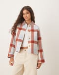 [Barbour] Barbour Robyn overshirt in multi check - MULTI 16 Multi check