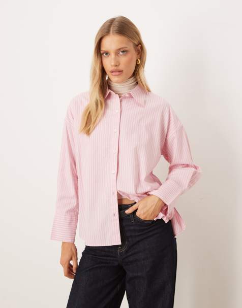Barbour rosie shirt in pink stripe - view 1