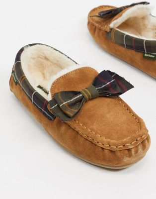 barbour sadie moccasin slippers