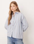 [Barbour] Barbour Saffron shirt in ice blue stripe 12 ice blue stripe