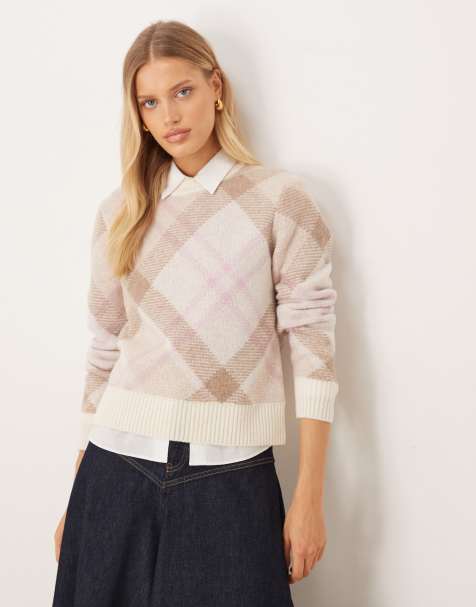 Barbour sara knitted jumper in multi