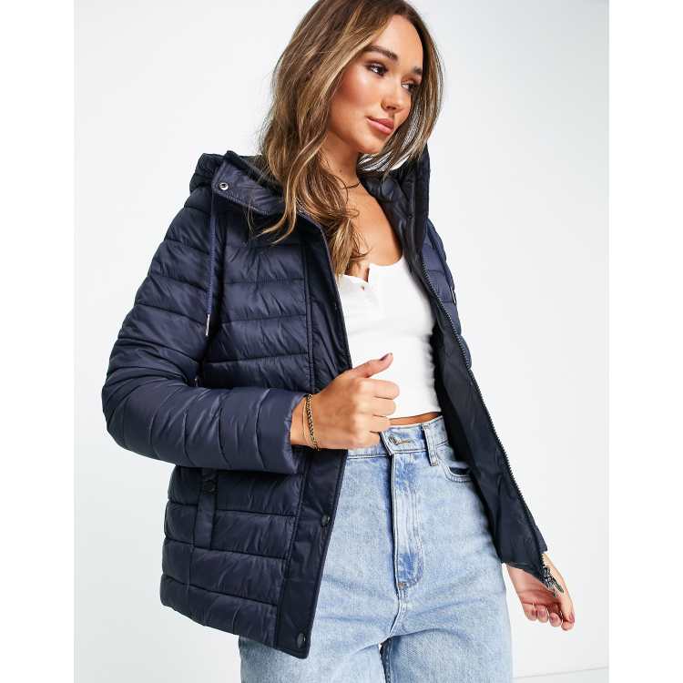 Barbour shorewood best sale quilted jacket navy