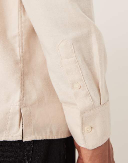 Barbour Sealane relaxed shirt in ecru - BEIGE, 5 of 5
