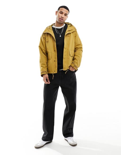 Barbour showerproof untility jacket in yellow | ASOS