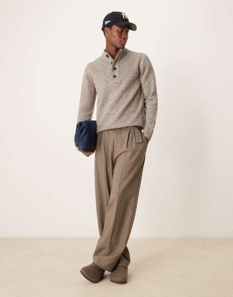 Barbour Sid half zip knitted jumper - view 1