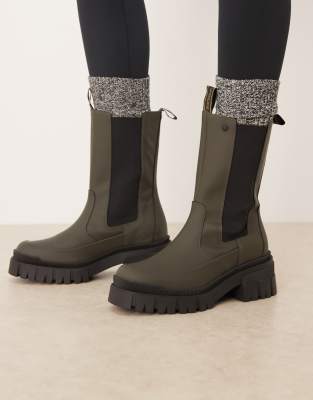  Sidneigh chelsea boot in olive green 