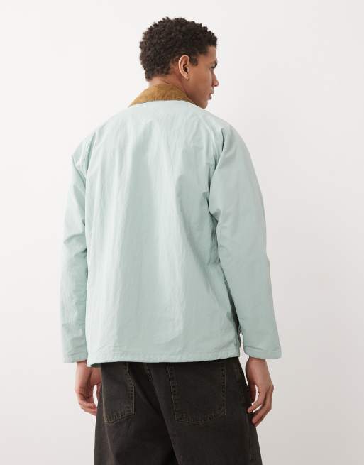 Barbour Solway showerproof jacket in mint blue, 5 of 5