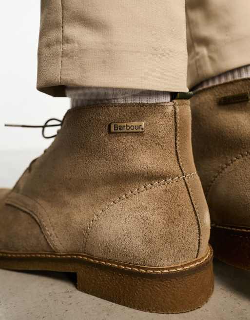 Barbour mens deals suede boots