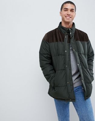 Barbour Spean large padded jacket in green