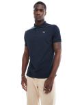 Barbour sports polo in navy