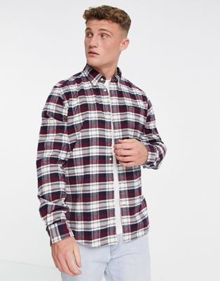 Barbour Stonewell check shirt in red
