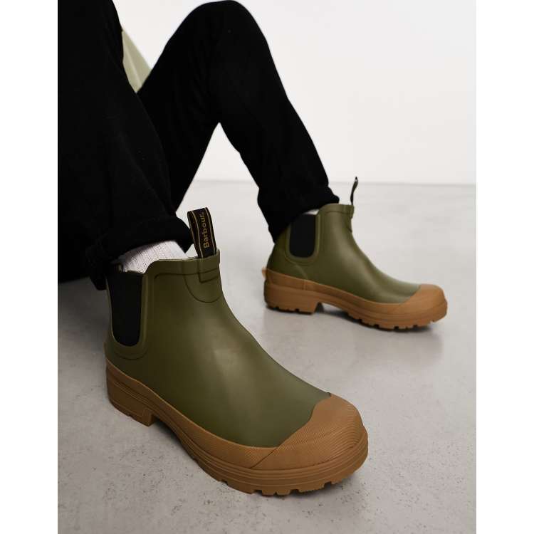 Mens short hot sale barbour wellies