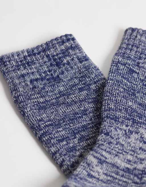 Barbour Storm boot socks in navy, 2 of 3