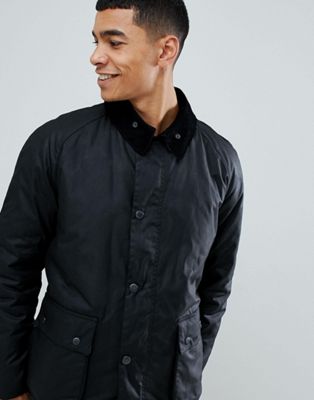Barbour Strathyre wax jacket in black | ASOS
