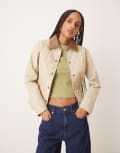 [Barbour] Barbour Summer Liddesdale quilted jacket in light pink 20 Pearl