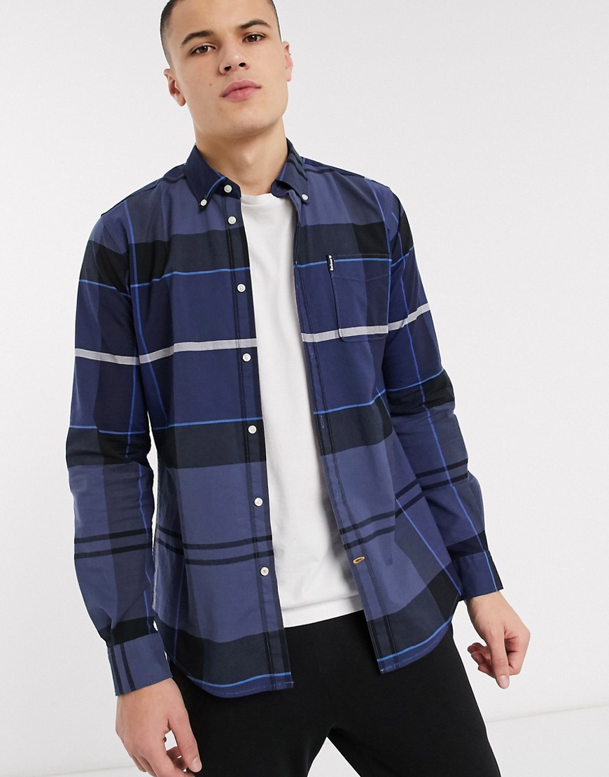 Barbour Sutherland check shirt in blue