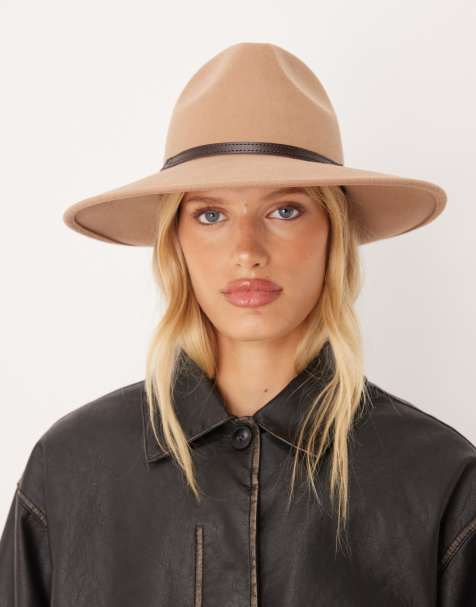 Barbour Tack fedora hat in camel  - view 1