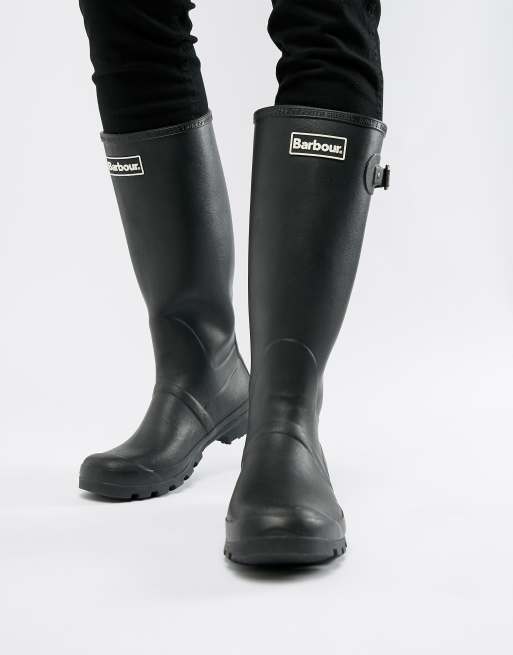 barbour long boots