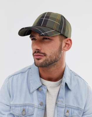 barbour tartan cap