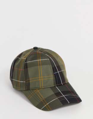 barbour tartan cap