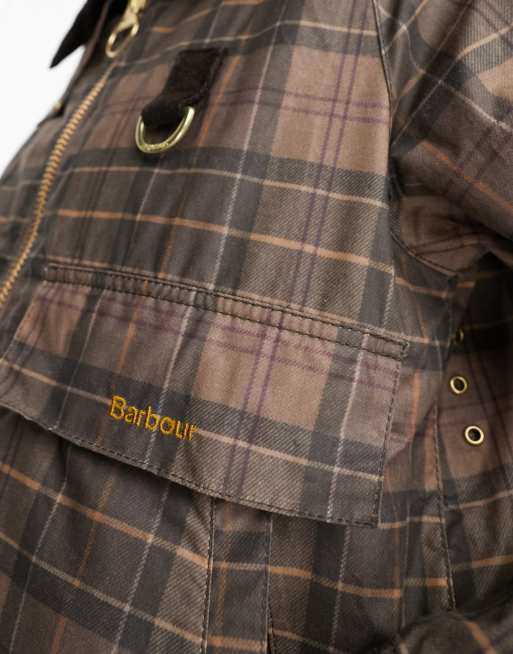 Barbour Eddleston Wax Jacket in Green