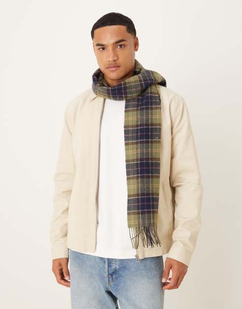 Barbour Tartan lambswool scarf in classic  - view 1