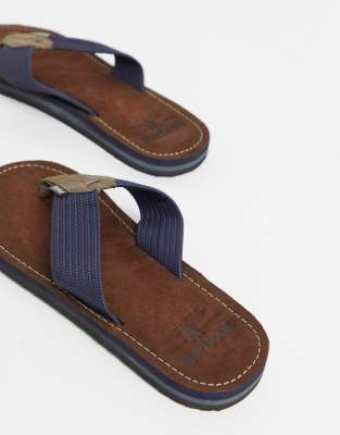 barbour toeman sandals navy