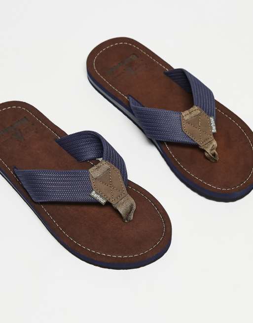 Barbour - Toeman - Sandales à entredoigt - Bleu marine