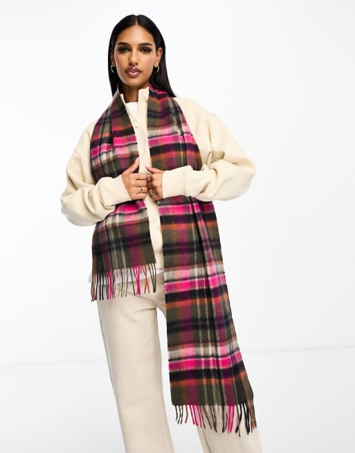 Barbour scarf Pink outlet