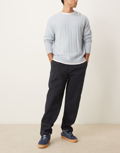 Barbour washed stretch twill relaxed fit trouser - view 1