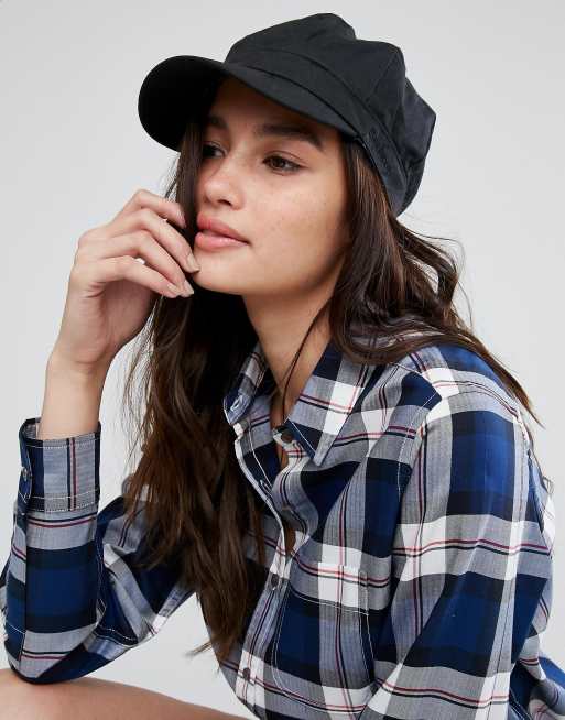 Barbour ladies wax baker boy sale hat