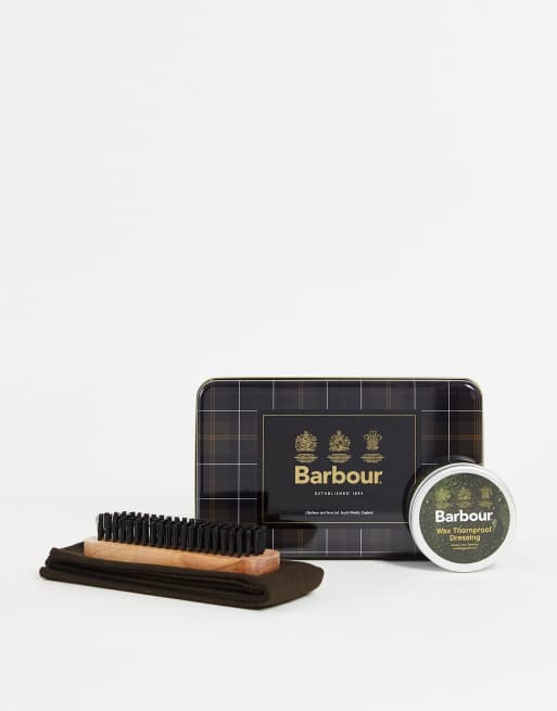 Barbour store wax care