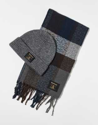 Barbour Westerdale Beanie and Scarf Gift Set