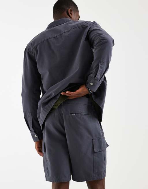 Barbour Wetheral co-ord cargo shorts in navy , 5 of 5