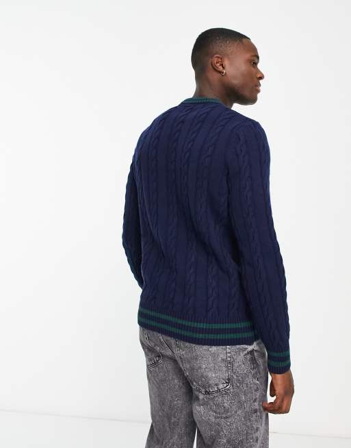 Barbour best sale sweater Blue