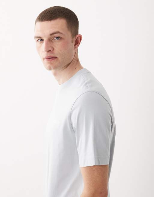 Barbour Wildfell relaxed graphic t-shirt with back print in light blue, 4 of 5