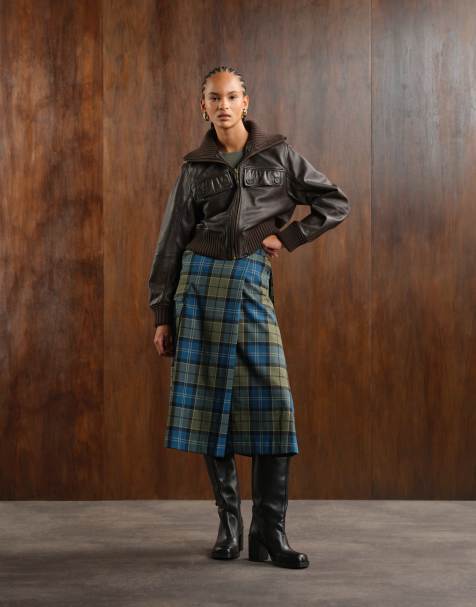 Barbour Wilma maxi skirt in dundee tartan - view 1