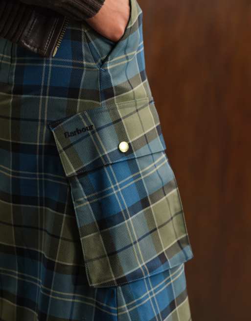 Barbour Wilma maxi skirt in dundee tartan , 4 of 5