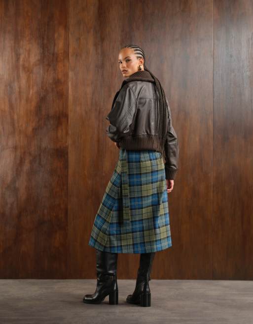 Barbour Wilma maxi skirt in dundee tartan , 5 of 5