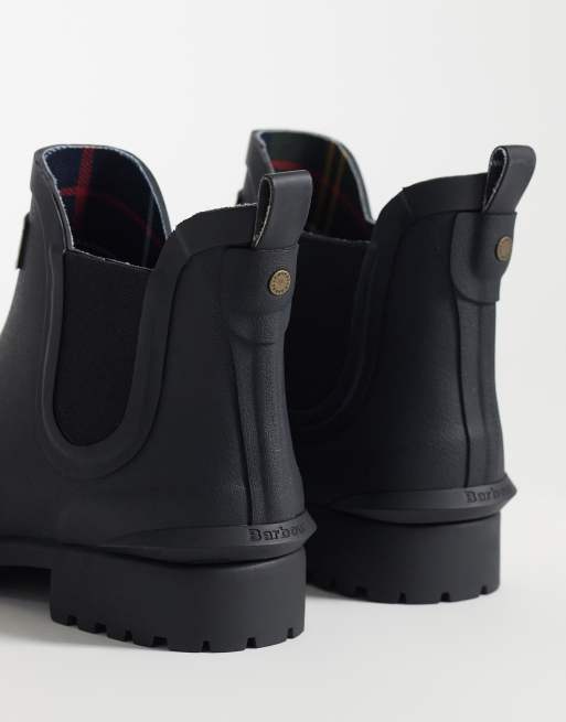 Barbour – Wilton – Chelsea-Gummistiefel in Schwarz, 3 von 4