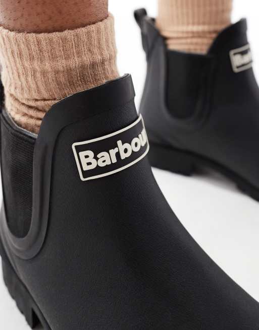 Barbour wilton on sale wellies black