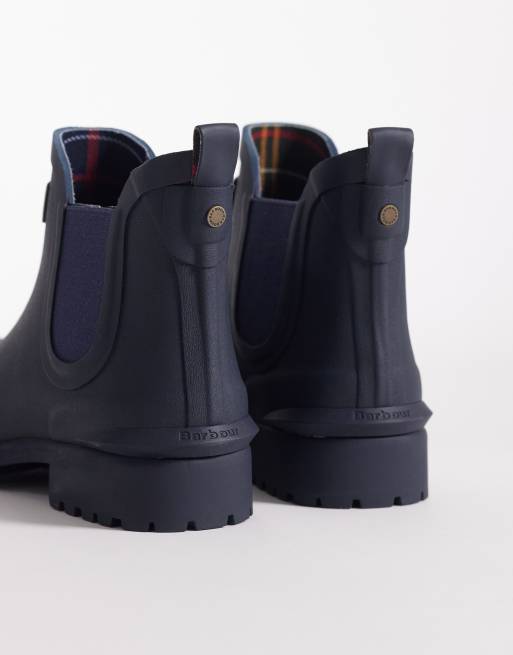Barbour – Wilton – Granatowe gumowe sztyblety, 4 z 4